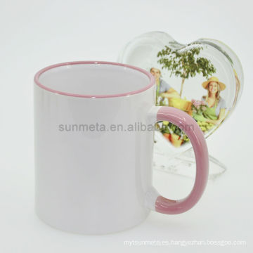 Taza en blanco taza de cerámica de la sublimación tazas taza de café de color